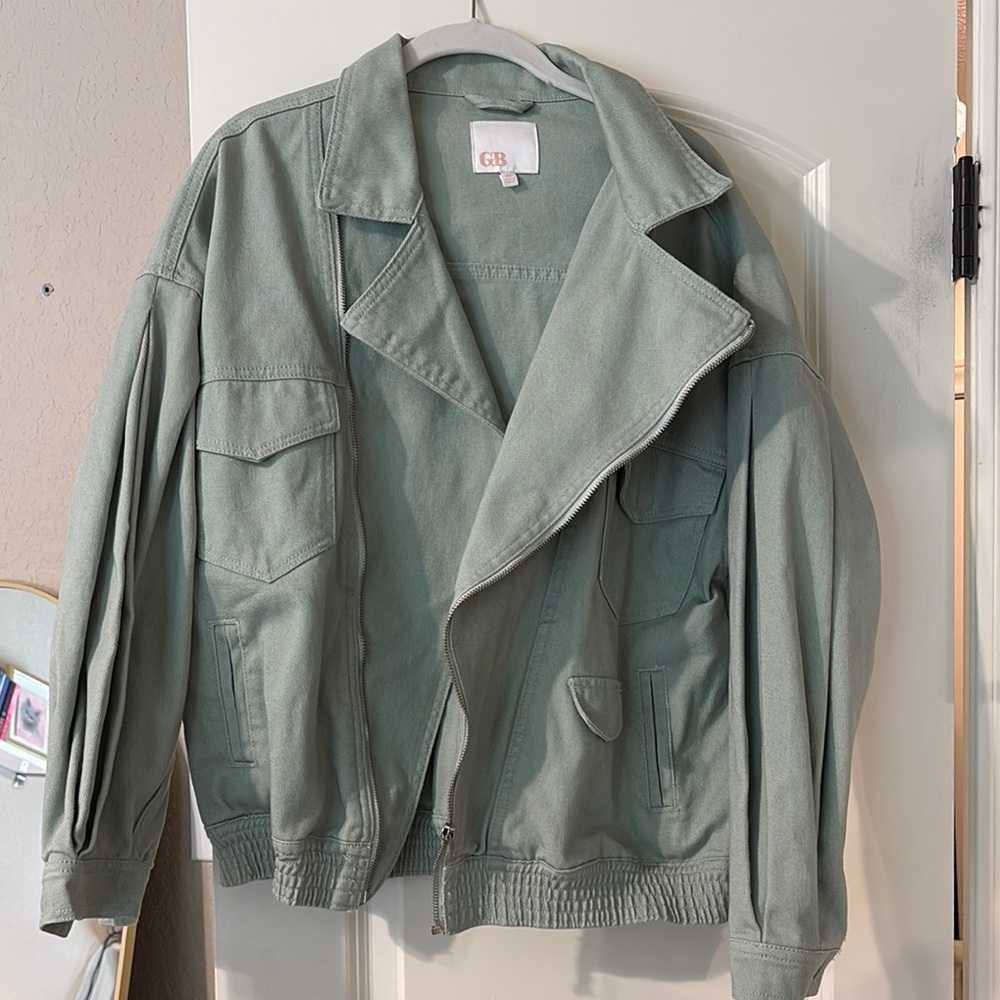 Green Oversized Jacket